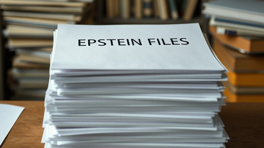 Authoritative speaker at DOJ podium discusses Epstein documents.