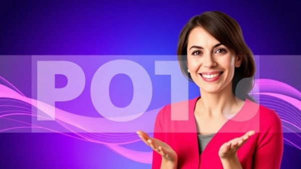 Smiling woman presenting POTS and mental health education thumbnail.