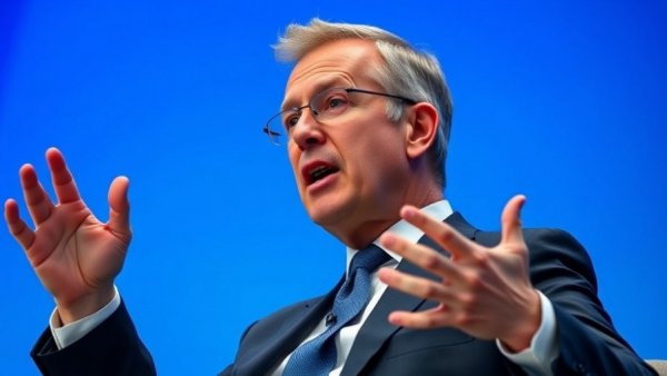 Houston business news: Professional engaging in a conference speech.