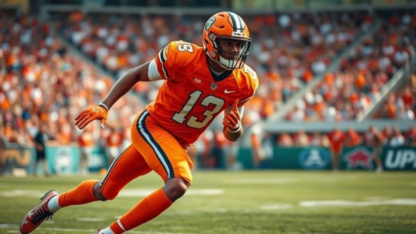 NFL Draft 2026 Denver Broncos pick in action on the field.