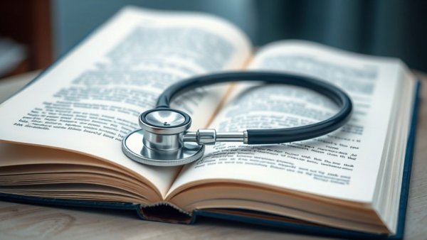 Stethoscope on book symbolizing healthcare trends 2026.
