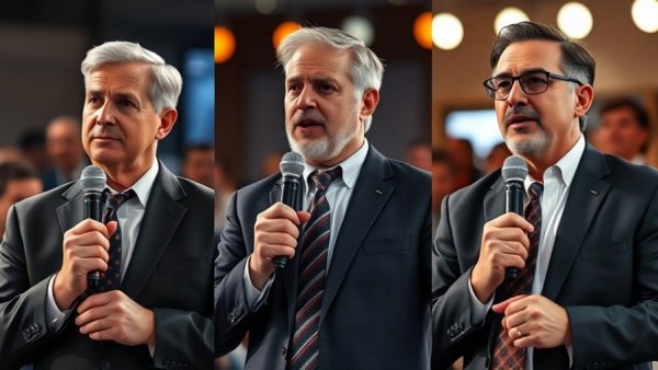 Texas Senate GOP fundraising event with three speakers.