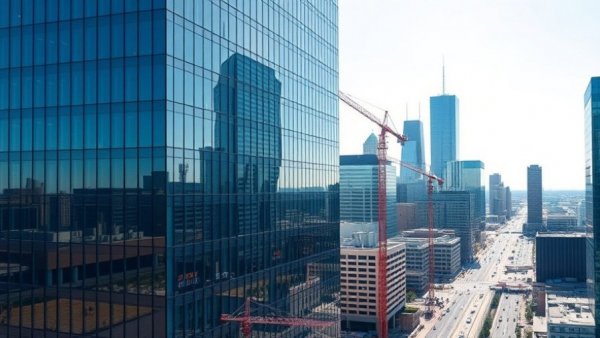 Dallas skyline highlighting commercial real estate investments.