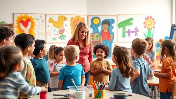 Diverse classroom setting with engaged students for Arizona school choice program.