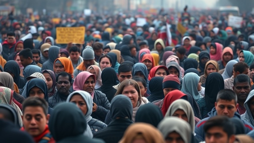 Older man speaking at a podium discussing record-high immigration implications.