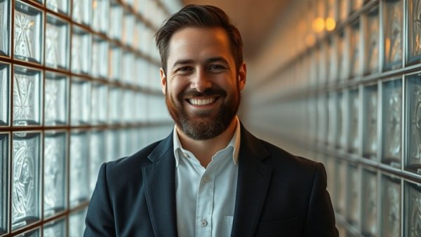 Man indoors in formal attire for Texas Latino voters impact discussion.