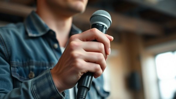 Shern-Min Chow retirement interview setting with microphone.
