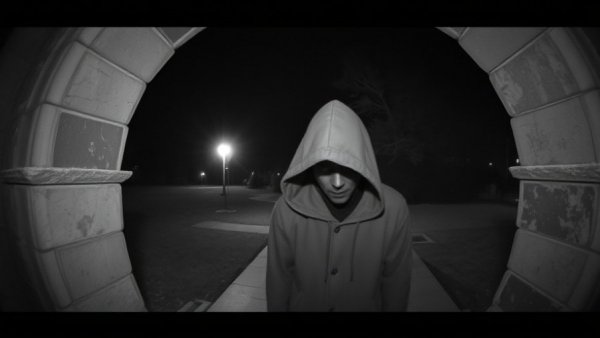 Nancy Guthrie's disappearance: Security cam of hooded figure.