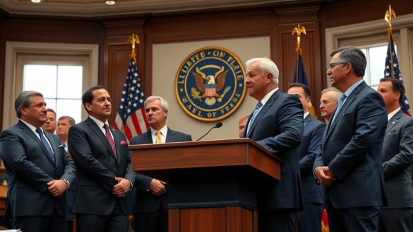 Discussion on Sharia Law in Texas politics at a formal event