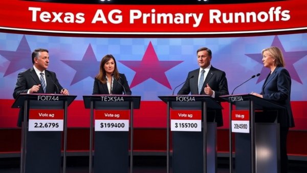 Candidates in Texas Attorney General race primary runoffs debate.