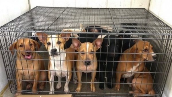 More than 200 dogs rescued from suspected dogfighting operation
