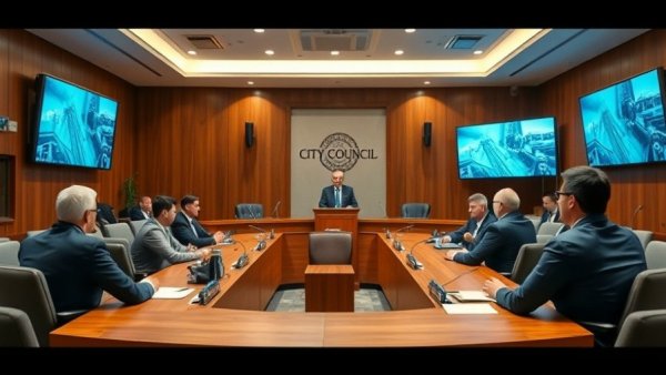 Houston school closures discussion at city council meeting.