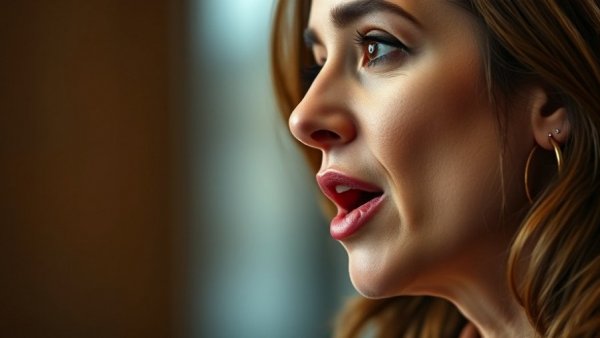 SAVE America Act Debate: Woman passionately speaking, expressing opinion