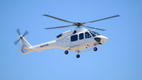 News helicopter conducting aerial surveillance in missing person cases