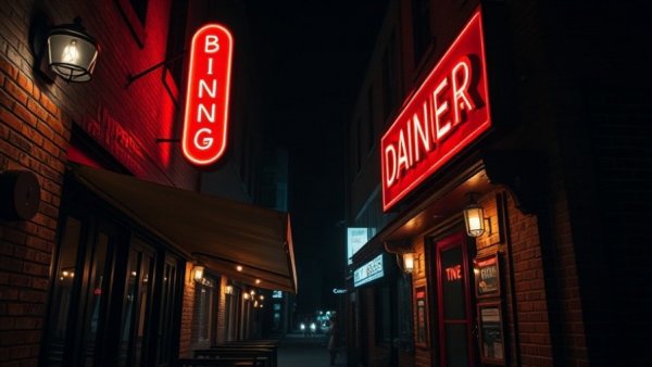 San Antonio news shooting at Qulture Vibe Dining venue exterior at night.