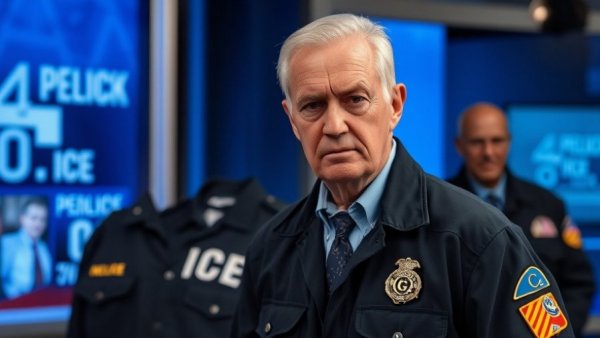 Discussion on ICE reforms and DHS shutdown with a serious man and ICE gear.