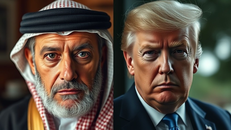 Contrasting figures in split screen, related to US military context.