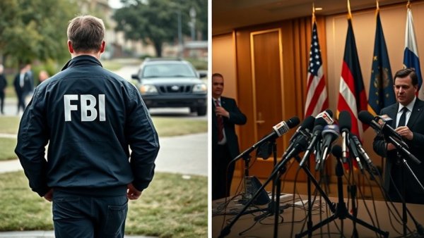 Guthrie investigation coverage with FBI agent and sheriff.