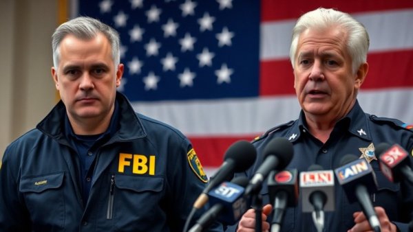 Guthrie investigation police transparency, FBI and sheriff press conference.