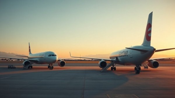 El Paso airspace shutdown: grounded planes at dawn.