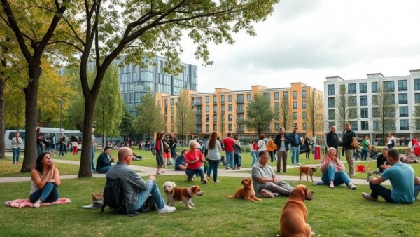 Community gathering in park, relaxation and socializing, Texas HOAs accountable.