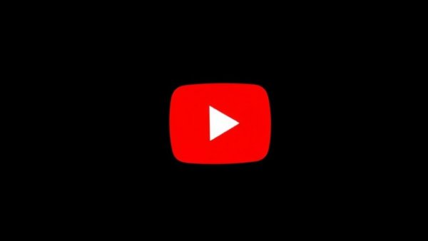 YouTube logo representing YouTube outage news, bright colors on dark background.