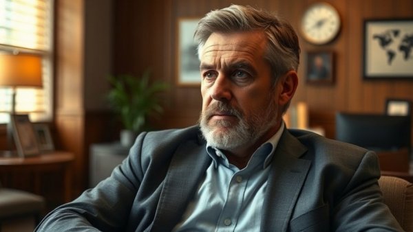 Mature man in serious discussion on targeted kidnapping in America.