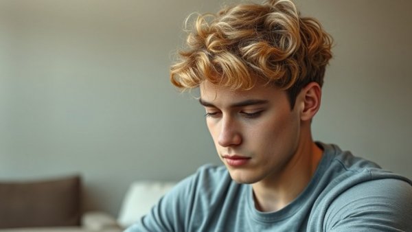 Thoughtful young man discusses race-based bullying case Texas.