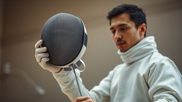 Fencer prepares for match in San Antonio news feature.