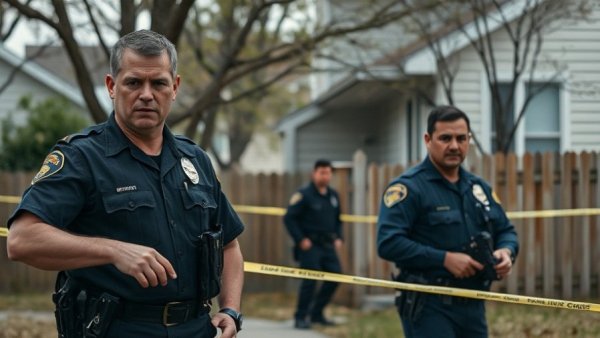 Dallas news shooting today: Police investigate crime scene in suburban neighborhood.