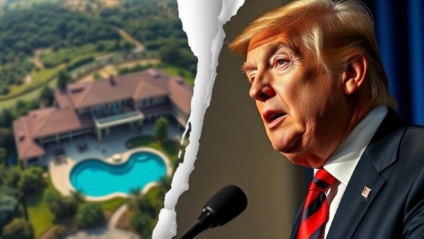 Composite image highlighting dangers of political rhetoric.