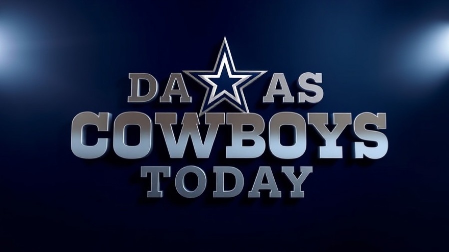 Dallas Cowboys Today logo reflecting Dak Prescott success in the NFL season analysis.