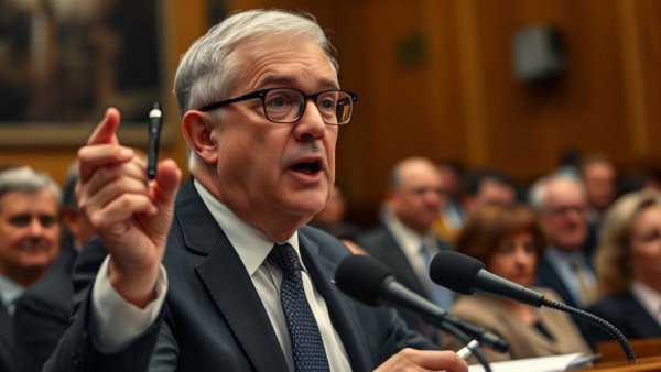 Man speaking at hearing about VA benefits claims backlog.