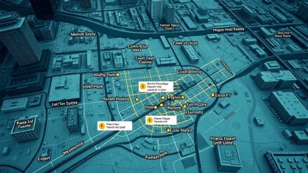 Map of Houston showing school closures with highlighted locations.
