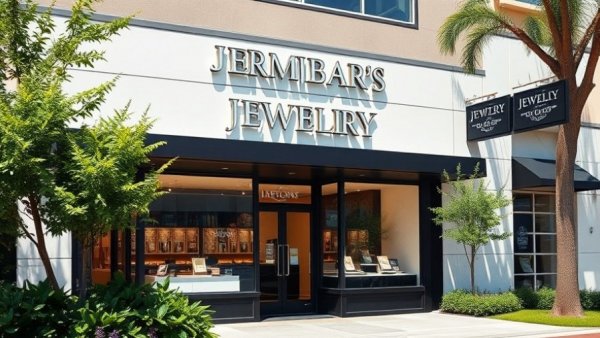 Kendra Scott Austin Jewelry Empire store exterior, lush greenery, inviting design