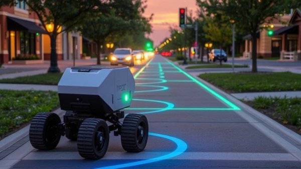 Sidewalk-mapping robots roll through Burleson as city builds ADA plan