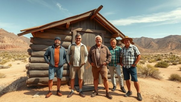 Casual group of men at Lone Star Roadhouse Austin event.