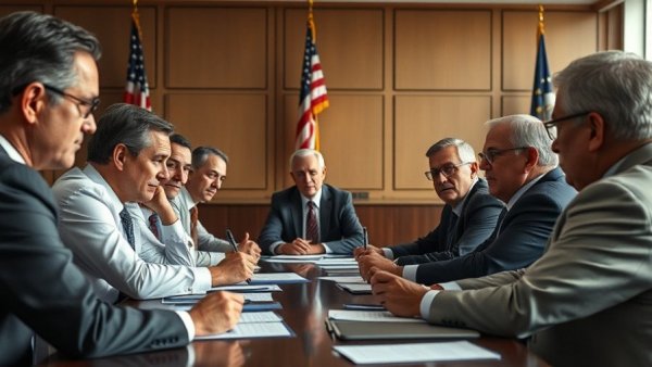 Officials in a strategic meeting for Operation Epic Fury on Fox News.