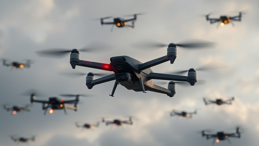 News segment on one-way attack drones in US combat.