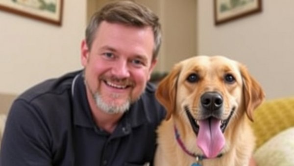 Canine carer: how guide dog school dropout Marcus came to comfort cancer patients for a living