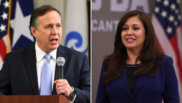 Gov. Abbott projected to face Gina Hinojosa in November midterm