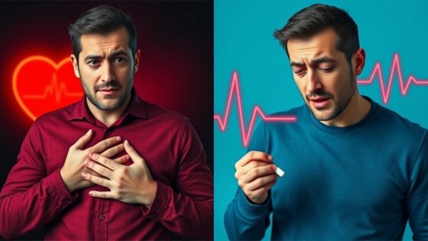 Nutrient That Stops Heart Palpitations visual portrayal with man.