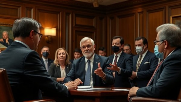 Meeting on unemployment fraud during the pandemic with officials.