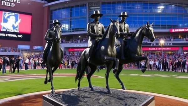 Controversial Texas Rangers statue unveiled at Globe Life Field sparks backlash