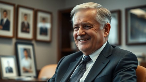 Dallas County District Attorney in office, thoughtful expression.