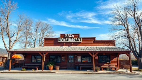 Quaint Austin neighborhood restaurant with rustic BBQ charm.