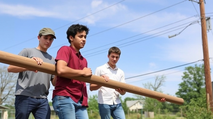 High school students embodying community support during Edwards County news on school safety protocols.