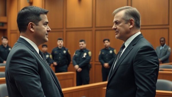 Juror selection process in KP George felony trial courtroom scene.