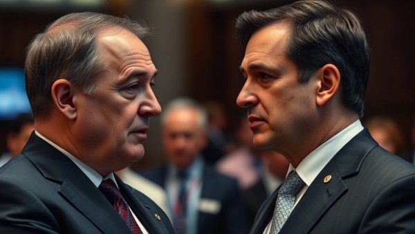 Serious discussion on national security shortfalls in formal setting.