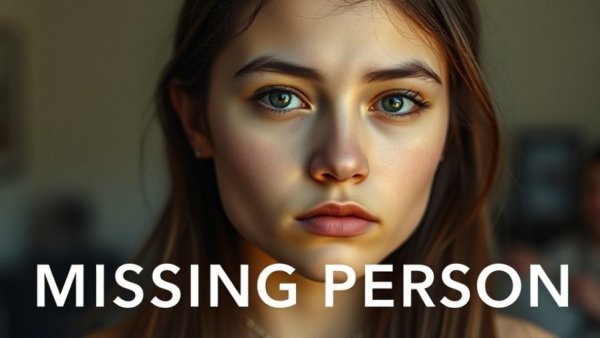 Missing girl San Antonio notice with young woman's image.